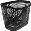 TEHAUX Cesto Bici Anteriore in Plastica Nero per E-Bike e City Bike | Design Minimalista, Facile Installazione, Grande Capacità, Uso Urbano e Ufficio