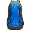 Generisch Zaino scuola per adolescenti, capacità 60 l, borsa da trekking, per studenti, borsa per il tempo libero, borsa a tracolla da uomo, BU1, Einheitsgröße, Zainetto