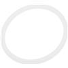 TINEASUR Guarnizione in Silicone per Borraccia 24-40, Anello di Tenuta Anti-Perdita Versatile, Compatibile per attività All'aperto, Bianco Resistente e Affidabile