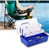 Generic Scatola Porta Accessori per Attrezzatura da Pesca Precisa Compatta e Resistente per Gli Appassionati di Pesca Realizzata in Plastica ABS in Dimensioni 12 X 6 X 5,5 Pollici