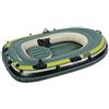 Generic Barca da Pesca Gonfiabile in PVC Verde per attività Occasionali di Surf e Drifting - capacità per Due Persone per Impieghi Gravosi, Facile da Riporre