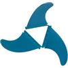 KIXZSAZ Prestazioni di surf con pinne per paddleboard in nylon e fibra di