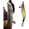 Generico Squid Jig Glow, Glow Squid Are - Ganci a maschera di calamari fluorescenti | Strumenti di attivazione del pesce artificiale per la notturna, esca fluorescente di realistica
