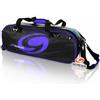 Genérico - Borsa da bowling per 3 palline con ruote e pannello trasparente | L'unico Roller Bag pannelli Pure Vision sul lato e sul coperchio. Tessuto 1680D premium, ruote morbide e base rinforzata