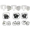 sDtESNB Kit di Riparazione carburatore 3C8-87122-2 3C8-87122-1/0 3C8871222M 3C8871221M Compatibile con M40D M50D 40HP 50HP