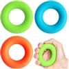 csncis Set di 3 attrezzi per allenare le mani, la forza della presa, per allenare le dita, l'avambraccio, anello in silicone per mano e polso, adatto per allenamento muscolare, alleviare lo stress