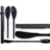 Generico Pagaia Kayak Bertoni PRO Carbon-2 220 cm. Divisibile in 2 Parti Carbonio e Policarbonato