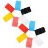 Luxshiny Anelli in Silicone Assorbe Sudore e Previene Scivolamenti 12 Pezzi per Impugnatura Racchetta da Tennis e Badminton per Allenamento Indoor e Outdoor