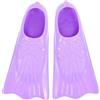 Luxshiny Pinne da Nuoto in Silicone per Tallone Aperto, Corte e Portatili, per Piscina e Snorkeling, Comode Calzini per Pinne
