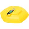 UPALDHOU Aeratore per Secchiello da Esche Galleggiante Ricaricabile a Batteria, 12V, 2 Fori, per Pesca