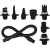 Goutdori Set di adattatori per Pompa per Paddle Board 7 in 1 Accessori per Pompa ad per gommone Attrezzatura per Sport Acquatici all'aperto Adattatore per per Paddle Board Accessori per