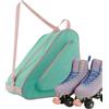 Generisch Borsa per pattini a rotelle con spalline regolabili, portatile e impermeabile | Borsa impermeabile per pattini da hockey, attrezzatura da sci, viaggi, bambini, donne, uomini, ragazzi