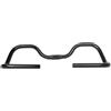 TOYANDONA Manubrio Farfalla per Bici da Montagna in Lega di Alluminio Nero Aumento Altezza 540x25,4mm per Touring e Road Biking Posizioni Multiple e Stabilità Migliorata