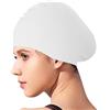 Generic Cuffia da nuoto in silicone impermeabile per capelli lunghi, unisex, da adulto