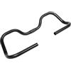 Hemobllo Manubrio Sforzo Alluminio Bike Farfalla la Lega e alla di in Mountain Nero 540x25.4 Mm Supporto Ridurre Lo Schiena e Migliorare Stabilità per Viaggi e Modifiche Bici
