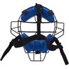 Zxpjkyu Maschera Baseball Protezione Viso Casco Paracolpi Imbottitura Comfort Struttura Regolabile in Nylon Lega Adatta per Bambini Adolescenti Adulti, Blu, Taglia Unica