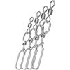 Allthingstore Girella a scatto in acciaio inossidabile 304 con design ad anello a otto caratteri, supporta carichi ad alta resistenza e funzionamento regolare (C-33 x 3,5 mm)