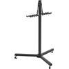 Generico Supporto For Racchetta Da Tennis Durevole E Riponibile | Portaoggetti portatile for racchette da badminton con ruote, for stadi, scuole e campi