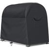 Allthingstore Copertura pieghevole per manubri in nero per piccoli carichi con coulisse sicura e resistente agli strappi tessuto Oxford 210D, protezione esterna 101 x 63 x 89 cm