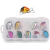 Generic 10 Mini Crankbait da Pesca, Esche Rigide 3 cm 1,6 g con Scatola Porta Esche