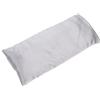 Tofficu Cuscino Delicato sulla Pelle per Occhi Yoga per Seta e Cotone e Lavanda e Semi di Lino, Copriocchio Argento Facile da Trasportare Donna
