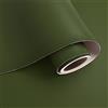 VaryPaper Carta da Parati Verde Oliva 81cmx300cm Pellicola Adesiva Verde Adesivi Decorativi per Mobili Carta da Parati Camera Letto Soggiorno Tavolo Top Cucina