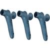 Tofficu Coperture per Maniglie delle Porte in Silicone Blu con Ventosa 3 Pezzi, Protezione Antistatica e Facile Installazione per Cucine e Uffici