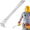 Generic Crowbar - Stainless Steel Pry Bar, Sturdy Wedge Removal Tool | Multi-Use Pocket Metal Nail Puller Scraper Flat Bar, Heavy Duty Prybar Scraper for Paint Removal and Home Decoration
