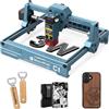SCULPFUN C1 3W, macchina di incisione laser portatile, macchina di incisione laser ad alta precisione di 0,04 mm, velocità fino a 10.000 mm/min, macchina tutto in uno plug-and-play