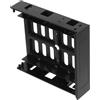 JOINPAYA Supporto Hard Disk Interno 5.25 Pollici Nero in Abs Design Forato Antistatico per SSD 2.5 e Hdd 3.5 Pollici Montaggio Interno Desktop