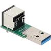 BONKZEBU Adattatore Controller USB 3.0 per Motore PC Game IO Board, Connessione Stabile per, Esperienza di Gioco Professionale