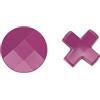 BONKZEBU Kit D Pad Durevole in Acciaio Inossidabile per, Pulsanti Direzionali Ad Alta Precisione per un Controllo Accurato e Veloce, Adatto Ai Giocatori (Viola)