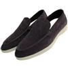 eimeinuosy Mocassini da uomo in pelle scamosciata, mocassini slip-on, per uomo, estivi, leggeri e traspiranti, mocassini piatti, casual, per guida e camminata, scarpe Oxford