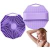 Qyljeiwred Spugna in silicone per lavaggio del corpo, spugna per doccia - Spazzola per la pulizia in silicone luffa, accessori per la pulizia per tutti i tipi di pelle, donne e uomini