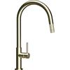 SCHOCK Talia - Rubinetto da cucina con doccetta estraibile, per lavello, lavandino e lavello da incasso, colore nero, design con miscelatore