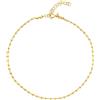 LUXURY MILANO Cavigliera pallino diamantato argento 925 dorato luxury milano