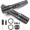 DLARA Wireless Microphone,Microfono WirelessKaraokeconRicevitore RicaricabileDurata 40 Ore,Portata Di Ricezione 200 Piedi,Controllo Del VolumeSet per discorsi dicantoDJ Chiesa,feste,matrimoni