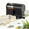 Kssvzz 100ml Distributore Automatico per Pesci, 3 Modalità | Mangiatoia Automatica Acquario, 3 Modalità 8/12/24h, Distributore di Alimentazione per Pesci Antiumidità per Acquario