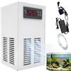 Zenselect Refrigeratore per acquario, refrigeratore dell'acqua silenzioso, controllo intelligente della temperatura, sistema di raffreddamento silenzioso, serbatoi d'acqua e serbatoi per pesci (20 l)