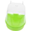 HOMOBABE Bagnetto per Uccelli da Vaschetta per Pappagalli e Pappagallini Accessori per Uccelli Compatti Installazione Facile Design Multifunzionale per Salute Avifauna