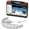 ProPlus Set di picchetti per tenda ProPlus 361736V02, picchetti in metallo in scatola, 15 pezzi.