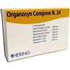 Hering - Organosyn Compose 24 Trattamento Omeopatico per Sciatica Confezione 15 Fiale