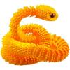 Generico Snake stampato in 3D, giocattoli stampati in 3D,Animali stampati in giocattolo di serpente flessibile - Kids Fidget Movable Snake giocattolo, giocattoli per in per ragazze