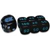 BB-Toy-Trades Compatibile con PKM TCG Elite Top Trainer Set di dadi con BB-Toy-Trades Protezione spedizione (fulmini neri)
