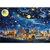 CREAFOMIFE Puzzle 1000 Pezzi per Adulti, Puzzle Grande Difficile e Impegnativo, Regalo per Appassionati Villaggio d'epoca (70x50 cm)