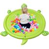 FxaumsGxuk Tappeto Splash Per Bambini - 213 cm Antiscivolo Tartaruga Carina Giochi Da Piscina,Tappetino Spruzzatore D'Acqua,Per Bambini Estate Cortile Giardino Prato All'Aperto Riunioni Di Famiglia