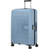 American Tourister Aerostep - Spinner L, Valigia Espandibile, 77 cm, 101.5/109 L, Grigio (Soho Grey)
