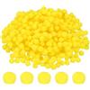 PATIKIL Pom Pom 0.2 Pollici Per Artigianato, 500 Pezzi Mini Per Artigianato, Palline Morbide In Molti, Alta Elasticità, Palline Pelose Cappello, Arte Natalizia, Fai Da Te, Giallo