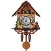 VOSAREA Orologio da Parete in Legno Orologio a cucù Antico Pendolo per Arredamento della Camera Bambini