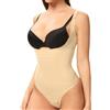 Joyshaper Shapewear Femme Body Sculptant Gaine Ventre Plat Shapewear Bodysuits Gaine Amincissante Body Shaper Beige#1 XL